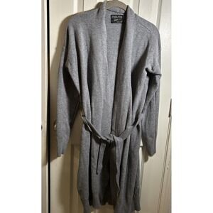 Twelfth Love Gray Cardigan Sweater‎ Long Cozy Knit Womens Medium